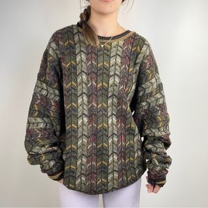 MULTI COLOURED FALL SWEATER